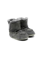 Moon Boot Kids bottines en daim - Gris