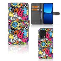 Xiaomi 13 Lite | Wallet Case | met Pasjes | Punk Rock