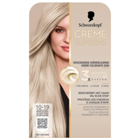 Schwarzkopf Creme Supreme Crèmekleuring 10-19 Ultralicht Parelblond