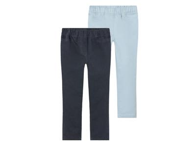 lupilu 2 paar kinder leggings (110/116, Marineblauw)