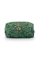 Pip Studio Toilettas Coco Medium Quilted Daisy Dreams Groen