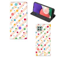Samsung Galaxy A22 5G | Hoesje met Magneet | Dots Samsung Galaxy A22 5G | Hoesje met Magneet | Dots