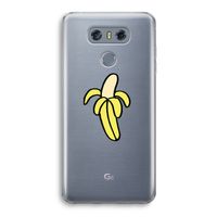Banana: LG G6 Transparant Hoesje Banana: LG G6 Transparant Hoesje