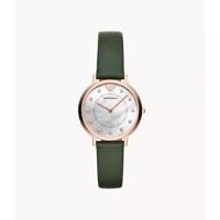 Emporio Armani RVS Wit Groen Dames Ar11150 Emporio Armani RVS Wit Groen Dames Ar11150