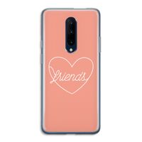 Friends heart: OnePlus 7 Pro Transparant Hoesje
