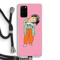 Visknuffel: Samsung Galaxy S20 Plus Transparant Hoesje met koord Visknuffel: Samsung Galaxy S20 Plus Transparant Hoesje met koord
