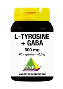 L-Tyrosine + GABA 600mg puur