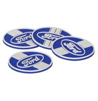 Ford - Rubberen Onderzetters Set