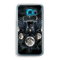 Sinister Wings: Samsung Galaxy S6 Transparant Hoesje