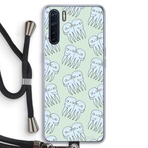 Octopussen: Oppo A91 Transparant Hoesje met koord