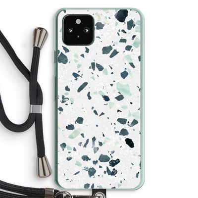 Terrazzo N°2: Pixel 5a 5G Transparant Hoesje met koord