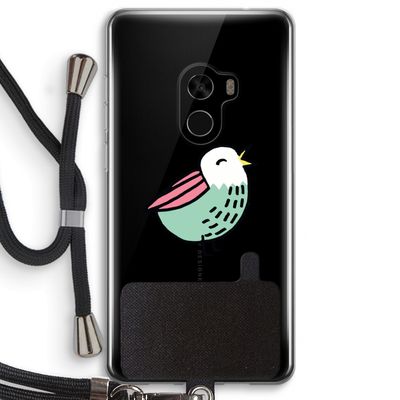 Birdy: Xiaomi Mi Mix 2 Transparant Hoesje met koord