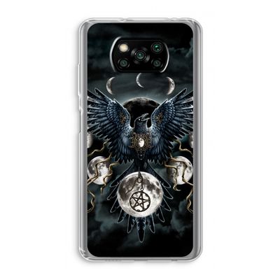 Sinister Wings: Xiaomi Poco X3 Pro Transparant Hoesje