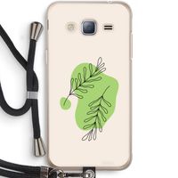 Beleaf in you: Samsung Galaxy J3 (2016) Transparant Hoesje met koord
