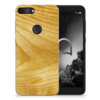 Alcatel 1S (2019) | Bumper Hoesje | Licht Hout