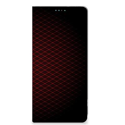 OPPO A98 5G | Hoesje met Magneet | Geruit Rood OPPO A98 5G | Hoesje met Magneet | Geruit Rood