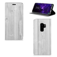 Samsung Galaxy S9 Plus Book | Wallet Case | White Wood