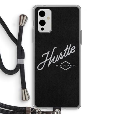 Hustle: OnePlus 9 Transparant Hoesje met koord