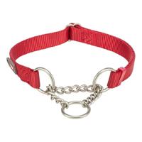 Trixie halsband hond premium halfslip halsband rood