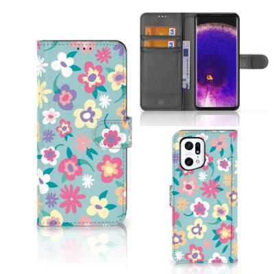 OPPO Find X5 Pro Hoesje Flower Power OPPO Find X5 Pro Hoesje Flower Power