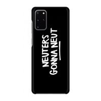 Neuters (zwart): Volledig geprint Samsung Galaxy S20 Plus Hoesje