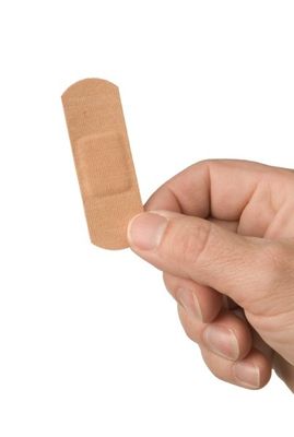 Plast waterresistant wondpleister (100 stuks) - 25 x 72 mm