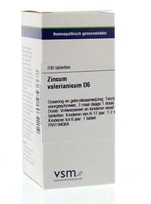 VSM Zincum valerianicum D6 (200 tab)