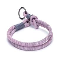 Nobleza Anti trek hondenhalsband - Roze - Bella - 55 cm