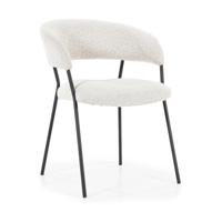 Eleonora Luka eetkamerstoel Beige Eleonora Luka eetkamerstoel Beige