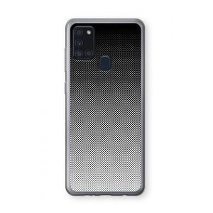 Musketon Halftone: Samsung Galaxy A21s Transparant Hoesje