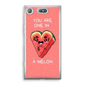 One In A Melon: Sony Xperia XZ1 Compact Transparant Hoesje