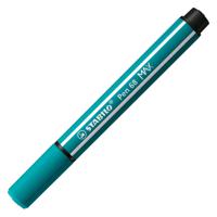 STABILO Pen 68 MAX Viltstift Met Dikke Beitelpunt Turquoiseblauw
