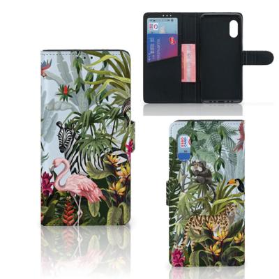 Telefoonhoesje | Met pasjeshouder | voor Samsung Xcover Pro Jungle
