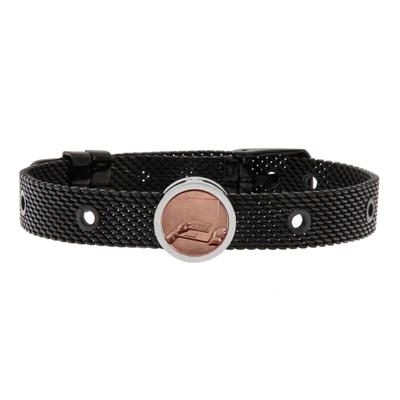 Talent Jewels TJA-2-01-02-2-235 Zwart Heren armband