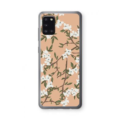 Blossoming spring: Samsung Galaxy A31 Transparant Hoesje