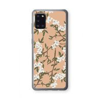 Blossoming spring: Samsung Galaxy A31 Transparant Hoesje
