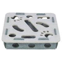 TRIXIE HOLE'N'ROLL BOX VILT GRIJS