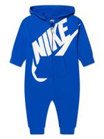 Nike Kids barboteuse à logo imprimé - Bleu