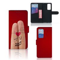 Huawei P40 Pro | Wallet Case | met Pasjes | Liefde - Origineel Romantisch Cadeau
