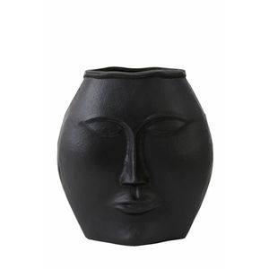 Light & Living - Vaas FACE - 34x16x35cm - Zwart