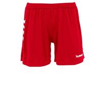 Hummel 120607 Memphis Shorts Ladies - Red-White - XL