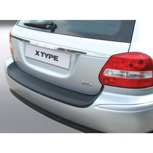 Bumper beschermer passend voor Jaguar X-Type Estate 2007- Zwart GRRBP464