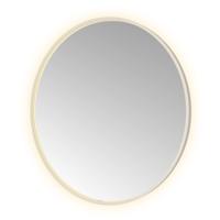 Spiegel Hotbath &MORE 100x100 cm LED-Verlichting Spiegelverwarming Rond RVS