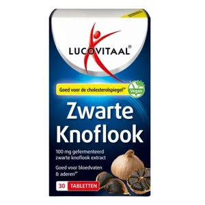 Lucovitaal Knoflook Zwarte 30 - tabl