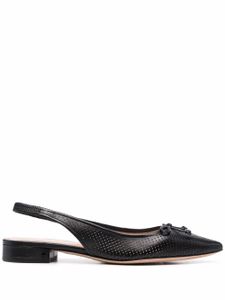 Kate Spade ballerines à détail de nœud - Noir