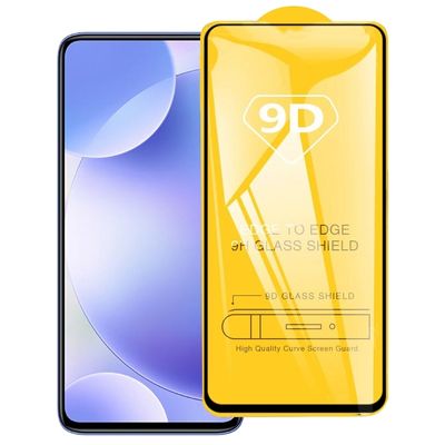 Voor Xiaomi Redmi K30 9D Full Glue Full Screen Tempered Glass Film