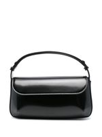 Courrèges sac à main Sleek en cuir - Noir