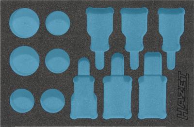 HAZET 2-componenten zachschuiminleg 163-245L · L x B: 172 mm x 114 mm