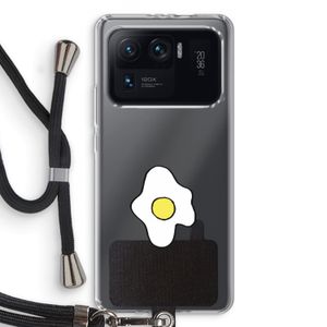 Spiegelei: Xiaomi Mi 11 Ultra Transparant Hoesje met koord