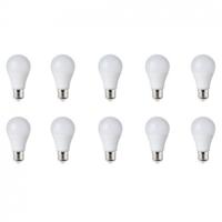 LED Lampen Set 10 Stuks - E27 Fitting - 5W - Natuurlijk Wit 4000K